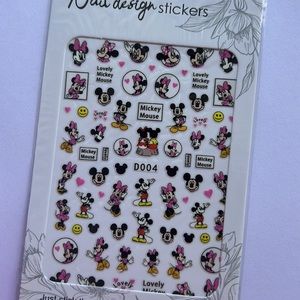 DISNEY/MICKEY & MINNE NAIL STICKERS